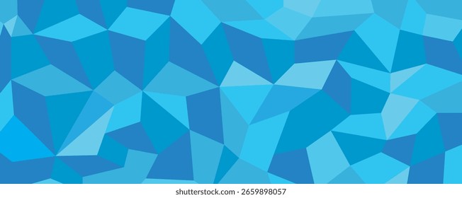 Crystal geometrical digital hexagon structure illustration textured hexagonal abstract Background horizontal shape decoration pattern grid mesh polygon