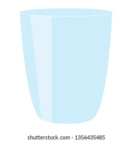 crystal glass empty icon