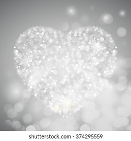 Crystal Heart of bokeh