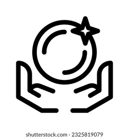 Crystal Icon Vector Symbol Design Illustration