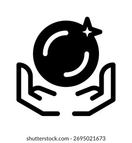 Crystal Icon Vector Symbol Design Illustration