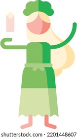 ilustración de material de elemento de diseño aislado de cristal. Vector de fondo blanco