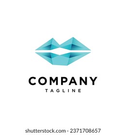 Crystal kiss logo icon vector template.eps