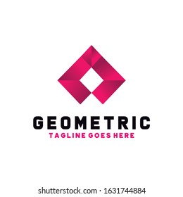 Crystal logo design vector template with gradient color Concept style. gem Symbol and geometric icon for Web, gemstone, shop, jewelry, finance, Company And Business.