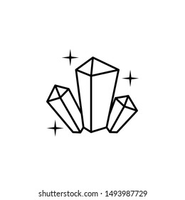 Crystal meth, addiction icon. Element of addictions icon
