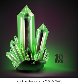 Crystal mineral