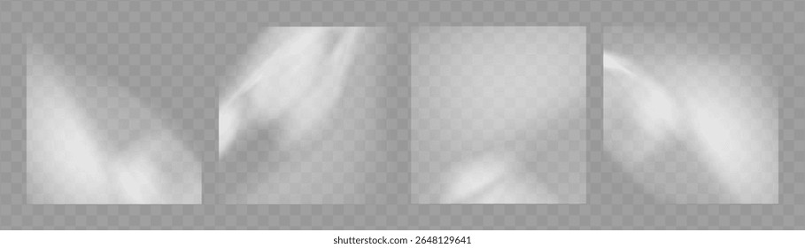 Kristallprisma, heller Hintergrund, transparenter Regenbogen mit Diamant-Neonreflexeffekt und irisierender Unschärfe.