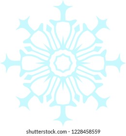Crystal of snow