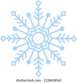Crystal of snow