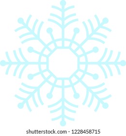 Crystal of snow