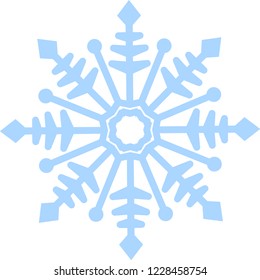 Crystal of snow