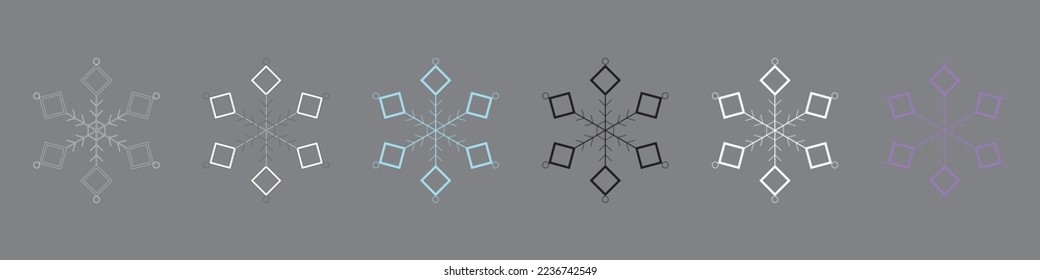 crystal snowflake diamond magic christmas