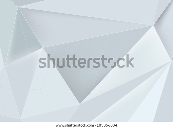 Crystal\
structure gray background. Vector\
illustration