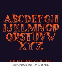 Crystal texture font. Vector alphabet with latin letters. Mosaic font.