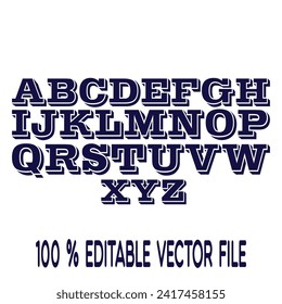 Tipo de letra de textura de cristal. Alfabeto vectorial con letras latinas. Tipo de letra mosaico.