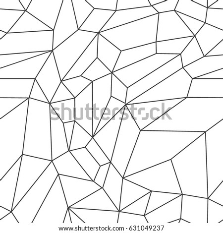 Crystal vector beautiful seamless background with mosaic texture.
