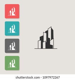 Crystal - vector icon. Symbol for web, infographics, print design and mobile UX/UI kit. Vector illustration, EPS10.
