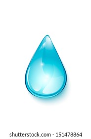 crystal water drop
