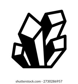 Icono de cristales Ilustración de diseño de símbolo de Vector