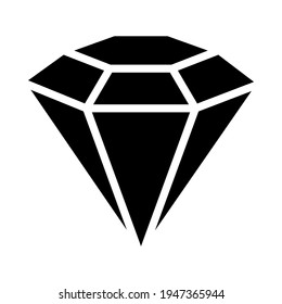 Kristalle Linie Vektorsymbol. Sammlung von Vektorgrafiken mit geometrischen Edelsteinen. Geologie- oder Schmuckgeschäft