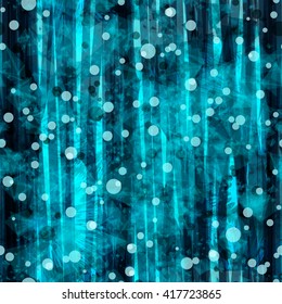 Crystals stripes and dots. Winter mood. Like bubbles, ice crystals and icy patterns. Seamless background