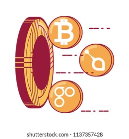 crytocurrency symbols design