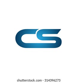 CS company linked letter logo