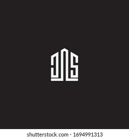 Cs initial logo hexagon abstract modern