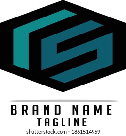 CS initials logo, name initials logo, company initials logo, person initials logo.