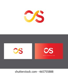 C&S Joint letter logo, Icon vector
