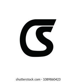 cs letter logo