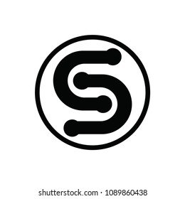 cs letter logo