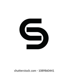 Cs Letter Logo Stock Vector (Royalty Free) 1089860441 | Shutterstock