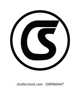 cs letter logo