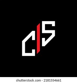 CS letter logo creative design with vector graphic