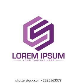 CS letter logo design modern logo design