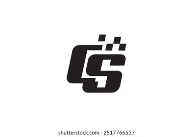 CS Letter Logo, letter cs logo design vector template, monogram logo, CS logo letter initial