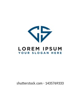 CS letters Initial icon / Monogram.- Vector inspiration logo design - Vector