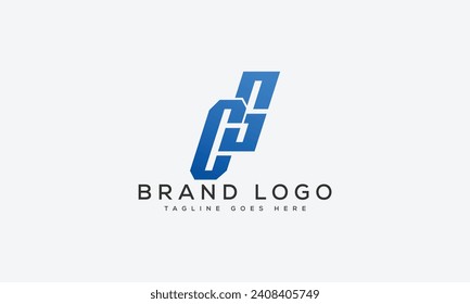 CS logo design template vector graphic branding element