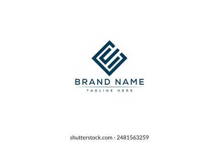 CS logo Design Template Vector Graphic Branding Element.