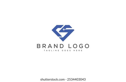 CS logo design vector template design for brand