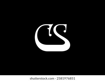CS logo desing and monogram logo