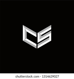 CS Logo Letter initial Designs Templete