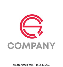 cs logo vector design template sign