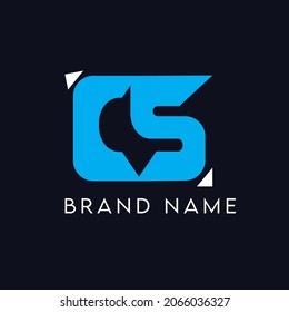 Cs  logo very unique logo modern vector Letter Cs logo you can use for your company, school, business branding and identity unique stylish  for healthcare and medical and abstract .