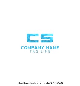 cs polygonal logo