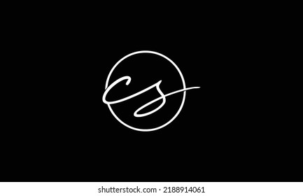 CS ,S ,C Abstract Letters Logo Monogram