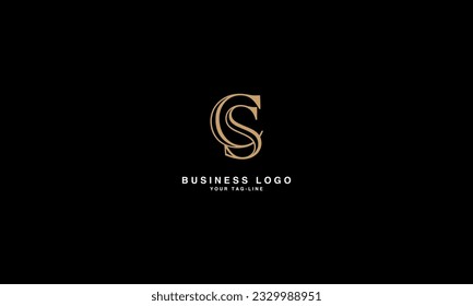 CS, SC, Abstract Letters Logo Monogram