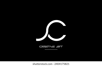 CS, SC, C, S abstract letters logo monogram