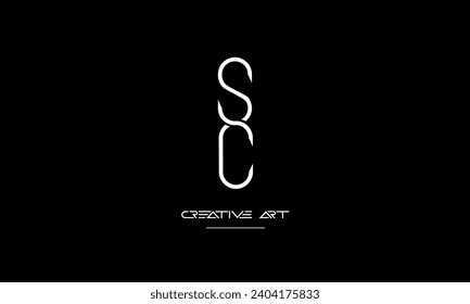 CS, SC, C, S abstract letters logo monogram